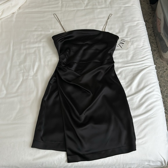 NWT ZARA JEWEL STRAP DRESS - Picture 4 of 10